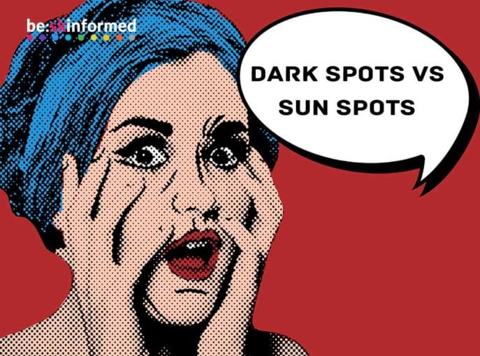 Dark Spots vs Sun Spots